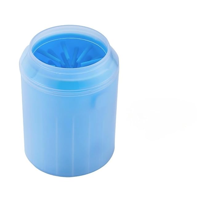 Portable Dog Paw Cleaner Dog Paw Washer Paw Mud Cleaner Pet Foot Cleaner Suitable for Large, Medium and Small Dogs/Cats (Blue, Small)
