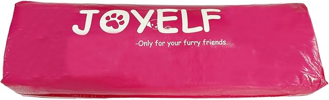 JOYELF Orthopedic Dog Bed for Extra Large Dogs, U-Shaped Foam Sofa Couch Bed, Bolster Waterproof Pet Bed with Removable Washable Cover and Nonskid Bottom for Dogs - Coffee