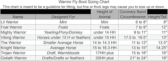 Warrior Fly Boots for Horses - Breathable Mesh Horse Boots for Fly Protection & Leg Comfort - Set of 4 (The Warrior, Purple)