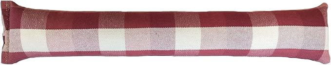 Extra Large 18" Catnip Kicker Toys/Kitty Kick Sticks/Cat-Nip Kick Sticks (Beige and Red Plaid) (Kickers Filled with 1 oz Premium Canadian Catnip)