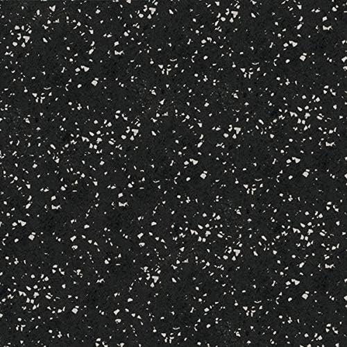 American Floor Mats 1/4in (7mm) Thick 10% Grey 4' x 30' Heavy Duty Rubber Rolls, Protective Exercise Mats, Home Gym Rubber Flooring
