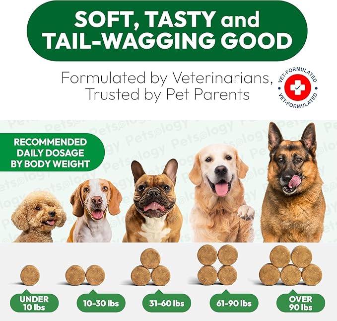 (2 Pack) Flea and Tick Prevention for Dogs Pills - 340 Chews - Natural Dog Flea & Tick Control - Oral Defense Treatment for Dogs Supplement - Vet Formulated - All Breeds & Ages - Made in USA
