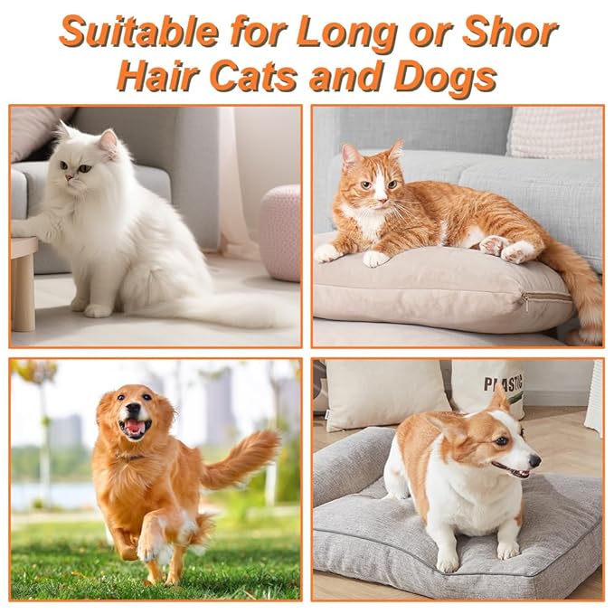 Cat Steam Brush for Shedding - 2025 New Grooming With Steam, Rechargeable Pet Brush for Dogs and Cat,Anti-Static,Massage, Cleaning, Shedding & Combing All In One
