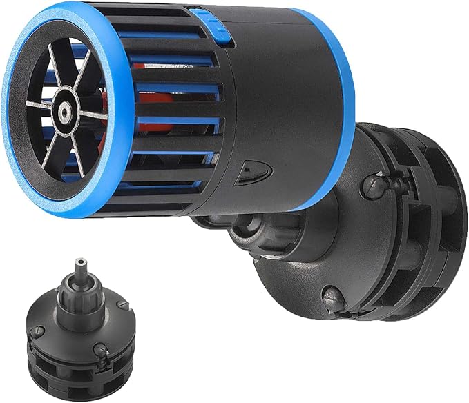 Carefree Fish Magnetic Aquarium Wave Maker 3W 800Gph Quiet and Strong Powerhead Submersible Water Circulation Pump 360° Adjustable for Freshwater and Saltwater