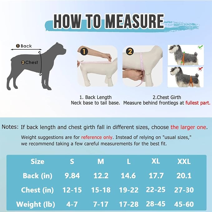 Lukovee Recovery Suit for Dogs, Onesie Surgery Recovery Suit for Female Male Dogs, Abdominal Wounds Cone E-Collar Alternative Prevent Licking Spay Recovery Suit (GY,XXL)