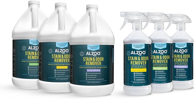 Stain & Odor Remover, Quickly Lifts & Dissolves Pet Stains & Helps Eliminate Odors, 100% Plant-Based Active Ingredients, Lavender Vanilla Scent, 32 Fl. Oz Spray Bottle
