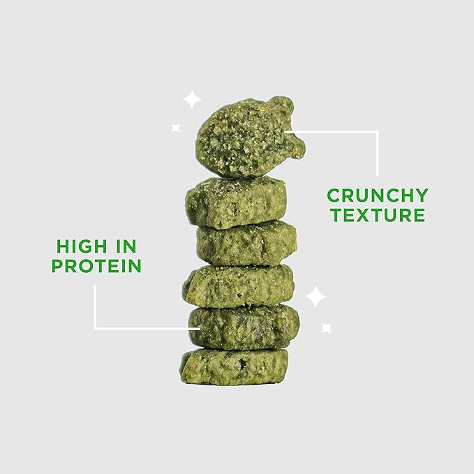 Minties Dental Treats for Cats, Salmon Flavored Treats for Cats, Freshens Breath and Controls Tartar, 10oz