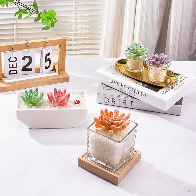 0.5 Lb/230g Clear Quartz Crystal Stone Chips Bulk, Tumbled Healing Crystal Chips Natural Gemstones Crushed Stones Decorative Vase Fillers Aquarium Gravel Rocks, 3-5mm