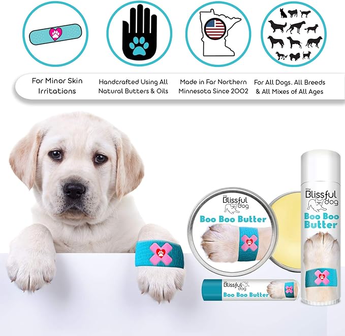 The Blissful Dog Xoloitzcuintli Boo Boo Butter, 8-Ounce