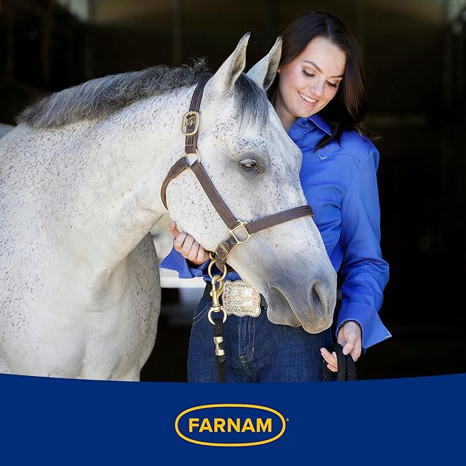 Farnam Repel-X Ready-To-Use Fly Spray, Insecticide And Repellent For Horses And Dogs, 32 Fluid Ounces, 1 Quart Bottle With Trigger Sprayer