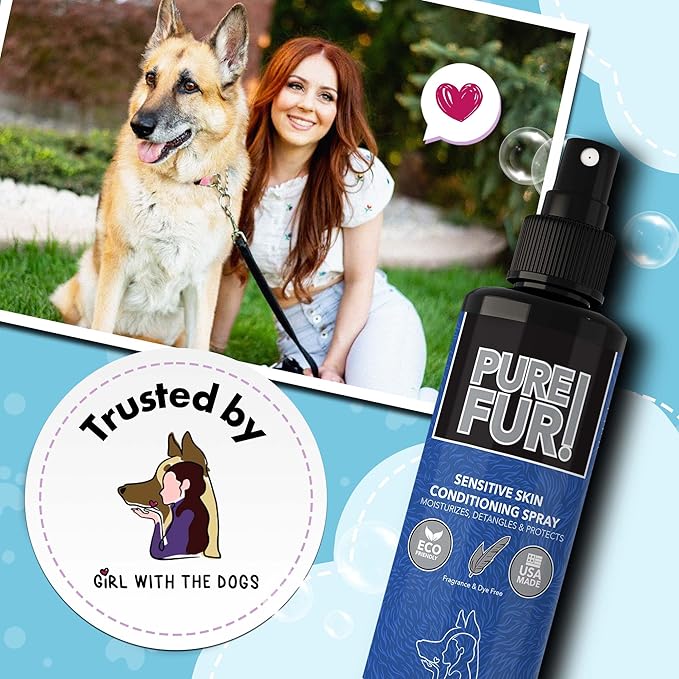Pure Fur! Sensitive Skin Pet Conditioning Spray, 8 oz