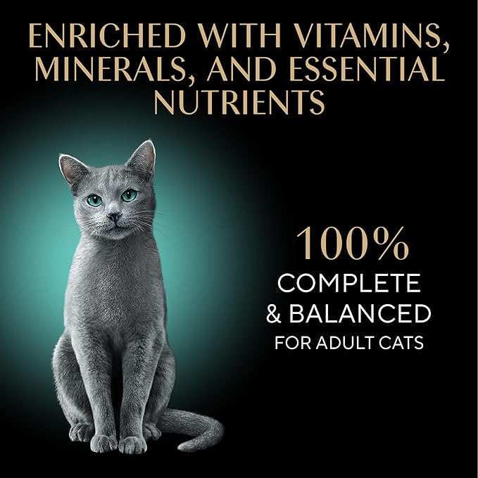 Sheba Perfect Portions Wet Cat Food Cuts in Gravy Variety Pack, Roasted Chicken Entree, with Sustainable Salmon, 2.6 oz. Twin-Pack Trays (18 Count, 36 Servings) (Pack of 2)