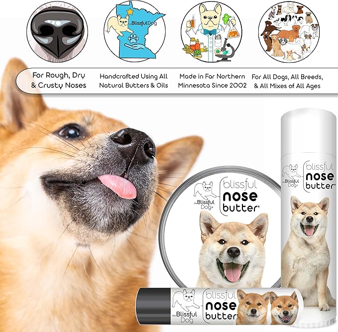 The Blissful Dog Shiba Inu Unscented Nose Butter, 16oz