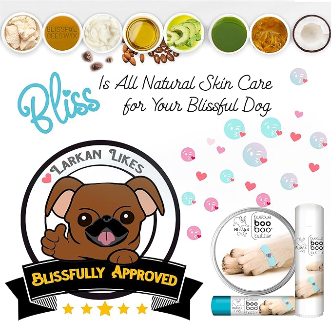 The Blissful Dog .15 oz Tube Basset Hound Booboo Butter