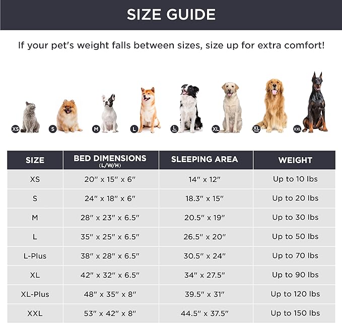 Bedsure XL Plus Orthopedic Dog Bed for Extra Large Dogs - Washable XLarge Dog Cat Bed Waterproof, Comfort Dogs Couch Sofa with Washable Removable Cover, Pet Bed with Nonskid Bottom, Brown, 48"