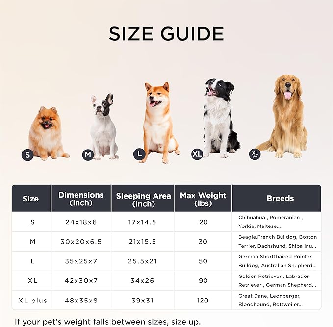 Bedsure Orthopedic Dog Beds for Extra Large Dogs, Waterproof Memory Foam XL Pet Bed with Sides, Non-Slip and Egg-Crate Foam Big Dog Couch Sofa with Washable Removable Corduroy Cover, Blue