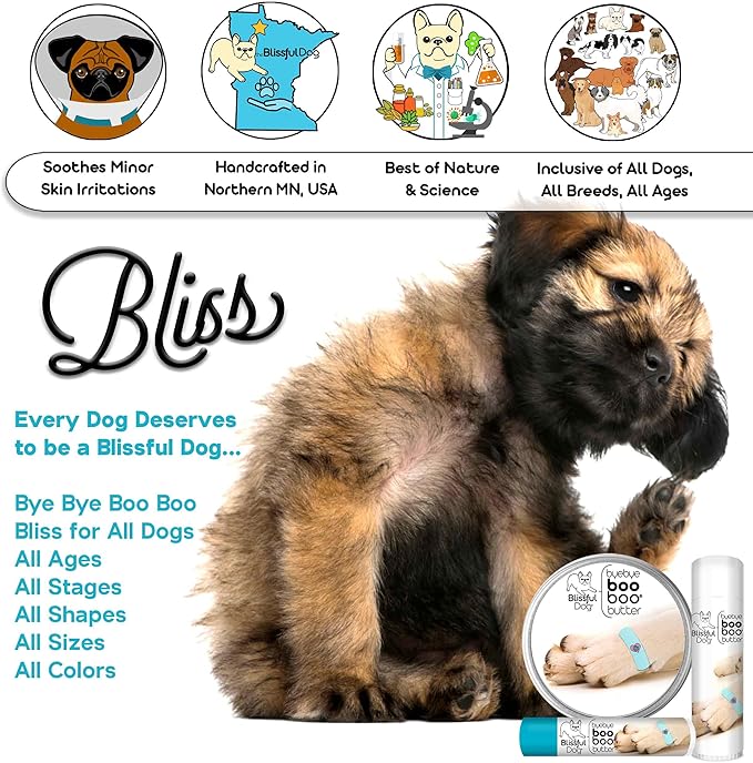 The Blissful Dog Goldendoodle Boo Boo Butter, 16 oz.