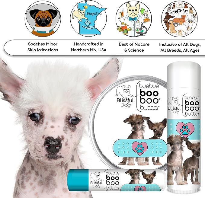 The Blissful Dog Chinese Crested Boo Butter, 0.50 oz
