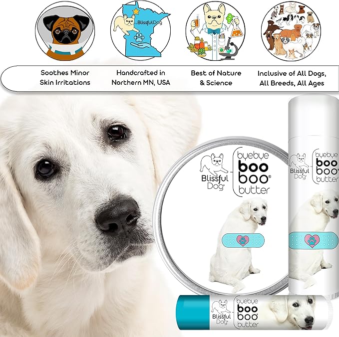 The Blissful Dog Kuvasz Boo Boo Butter, 2 Ounce
