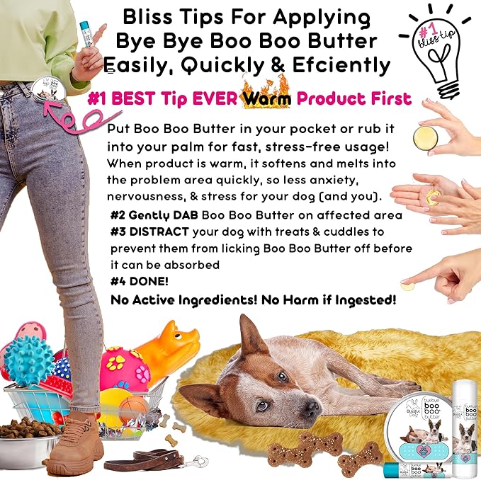 The Blissful Dog Blue Heeler Boo Butter, 4 oz