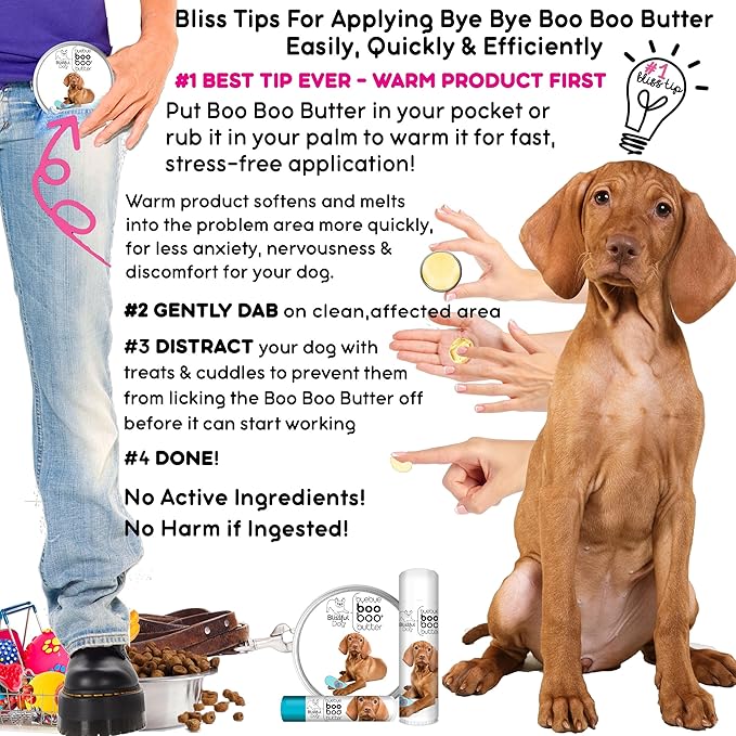The Blissful Dog Vizsla Boo Boo Butter, 16 oz.