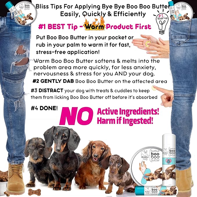 The Blissful Dog Dachshund Boo Boo Butter, 16 oz.
