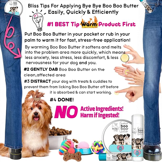 The Blissful Dog Havanese Boo Boo Butter, 1-Ounce
