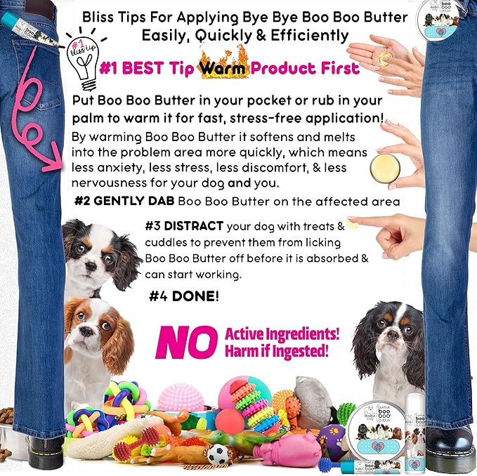 The Blissful Dog 1 oz TIN Cavalier King Charles Spaniel Booboo Butter