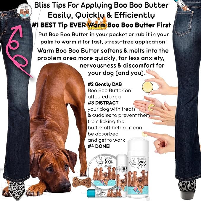 The Blissful Dog 2 oz TIN Rhodesian Ridgeback Booboo Butter