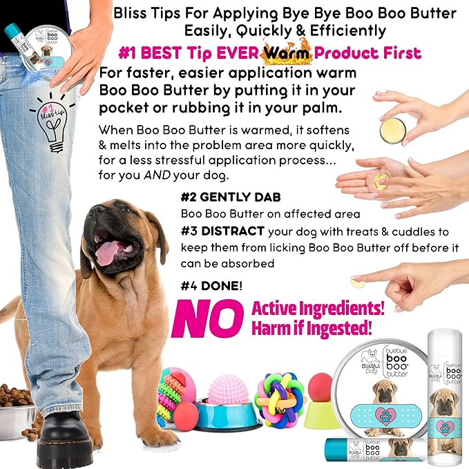 The Blissful Dog 2 oz TIN Bullmastiff Booboo Butter