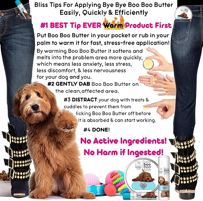 The Blissful Dog Labradoodle Boo Butter, 0.15 oz